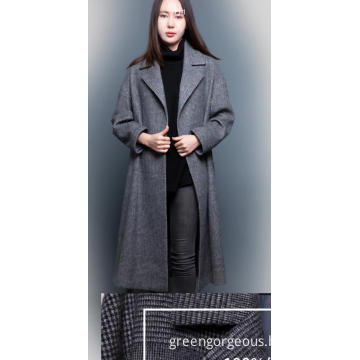 Ladies Long Black Cashmere Coat